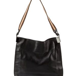 Gucci Vintage Sherry Line Leather Shoulder Bag